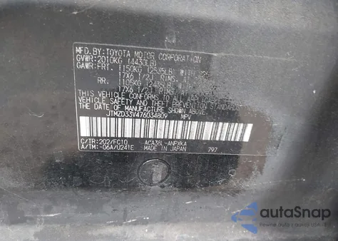 2007 Toyota Rav4 from USA, damaged, VIN JTMZD33V476034809